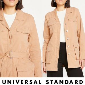 Classic Utility Jacket in Camel (L)